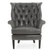 Devereux Leather Wing Chair (+45 leathers) 10 Devereux Leather Wing Chair (+45 leathers)