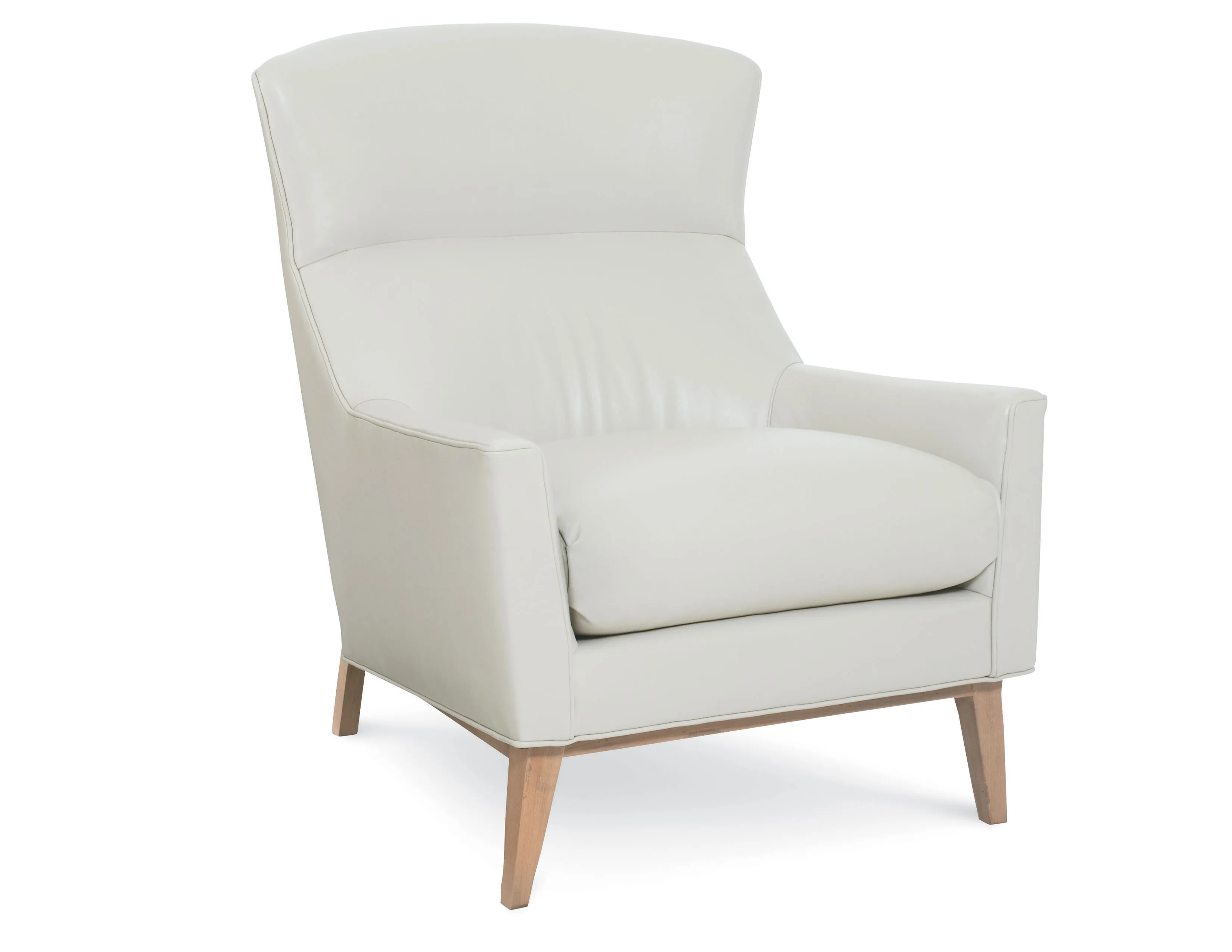 Franz Leather Accent Chair (+45 leathers) 1 Franz Leather Accent Chair (+45 leathers)