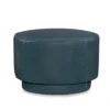 Sully Leather 27" Swivel Ottoman (+65 leathers)
