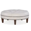 Well 42" Tufted Round Cocktail Ottoman 6 Well 42" Tufted Round Cocktail Ottoman