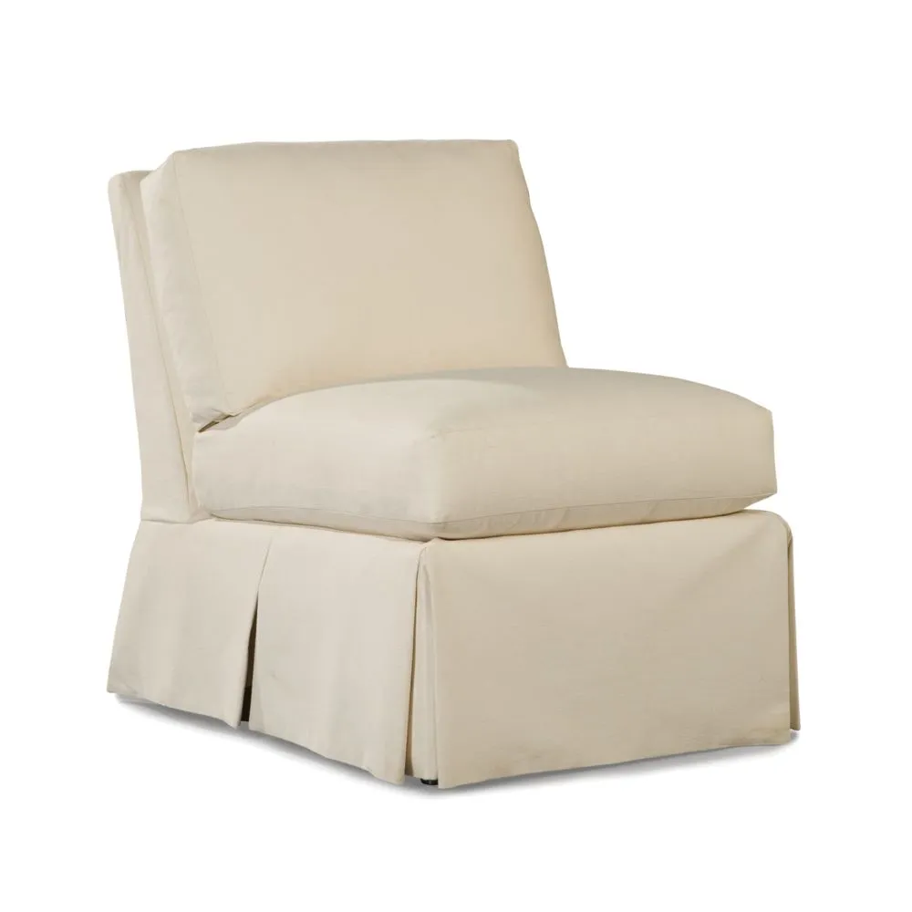 Harrison Slipcover Armless Swivel Chair 6 Harrison Slipcover Armless Swivel Chair