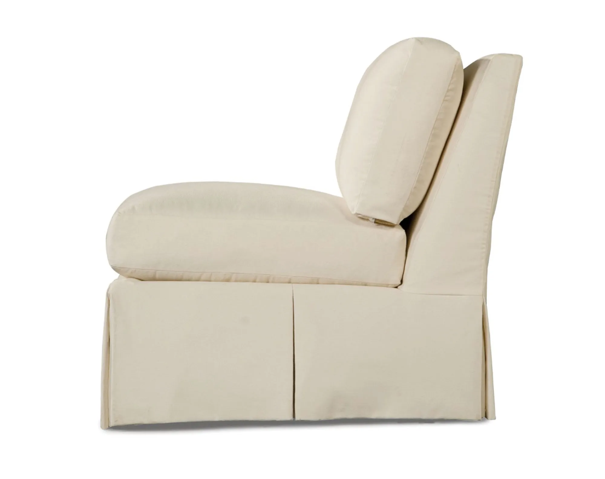Harrison Slipcover Armless Swivel Chair 3 Harrison Slipcover Armless Swivel Chair