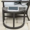Contempo Crescent End Table (8 Finishes Available) 10 Contempo Crescent End Table (8 Finishes Available)