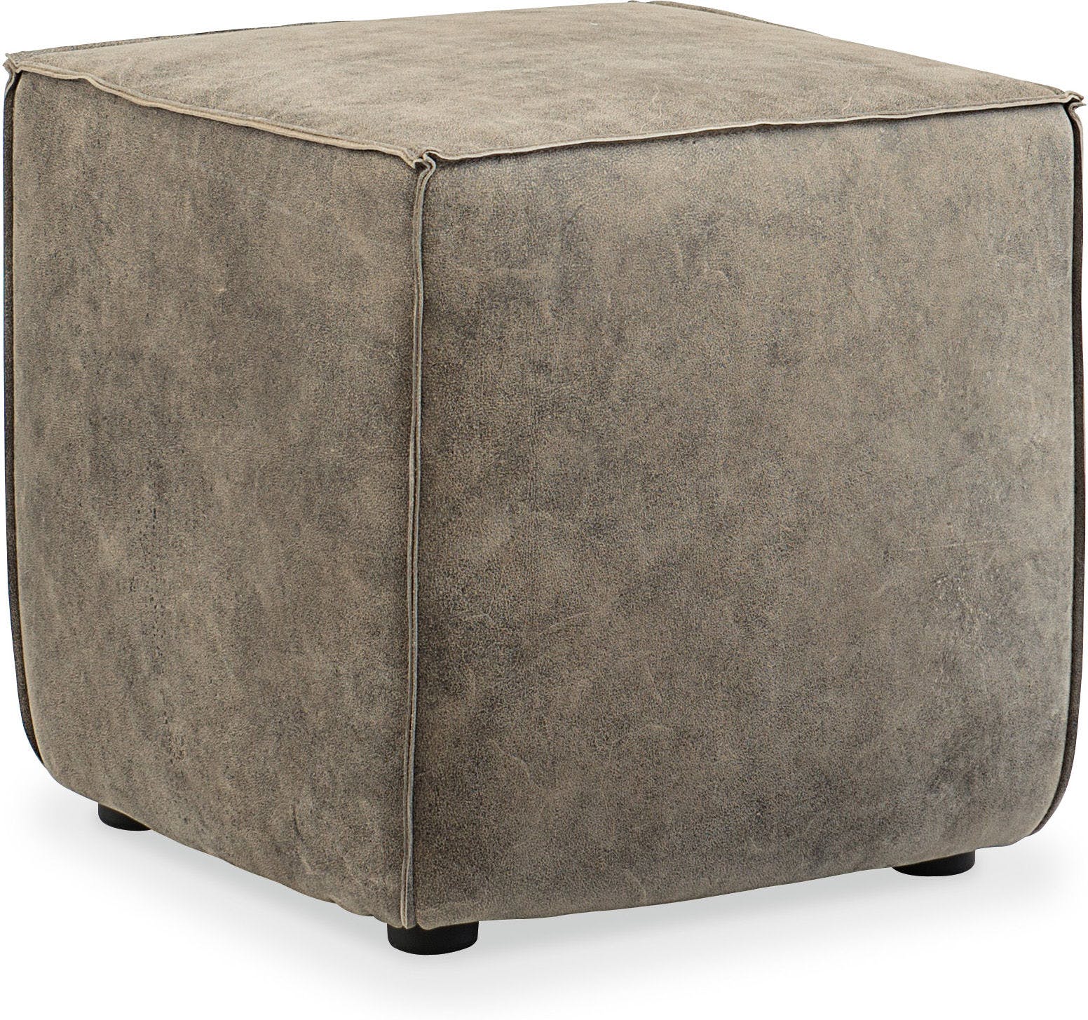 Quebert Cube Ottoman Leather (Beige) In stock 1 Quebert Cube Ottoman Leather (Beige) In stock