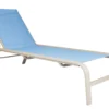 Seaside Sling Adjustable Chaise (Stackable) - 24 fabrics - 8 metal finishes 25 Seaside Sling Adjustable Chaise (Stackable) - 24 fabrics - 8 metal finishes