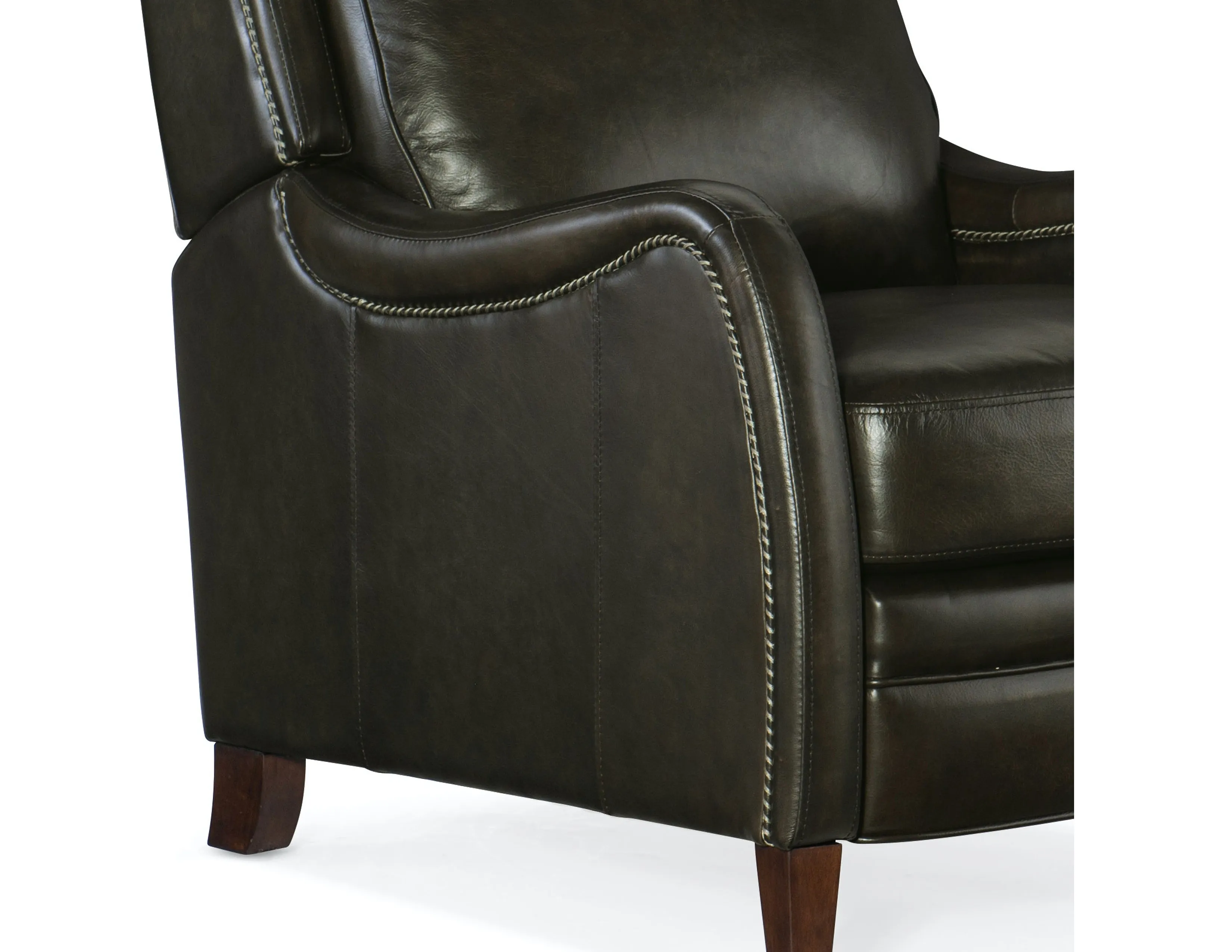 Stark Leather Push Back Recliner (Black) In stock 5 Stark Leather Push Back Recliner (Black) In stock