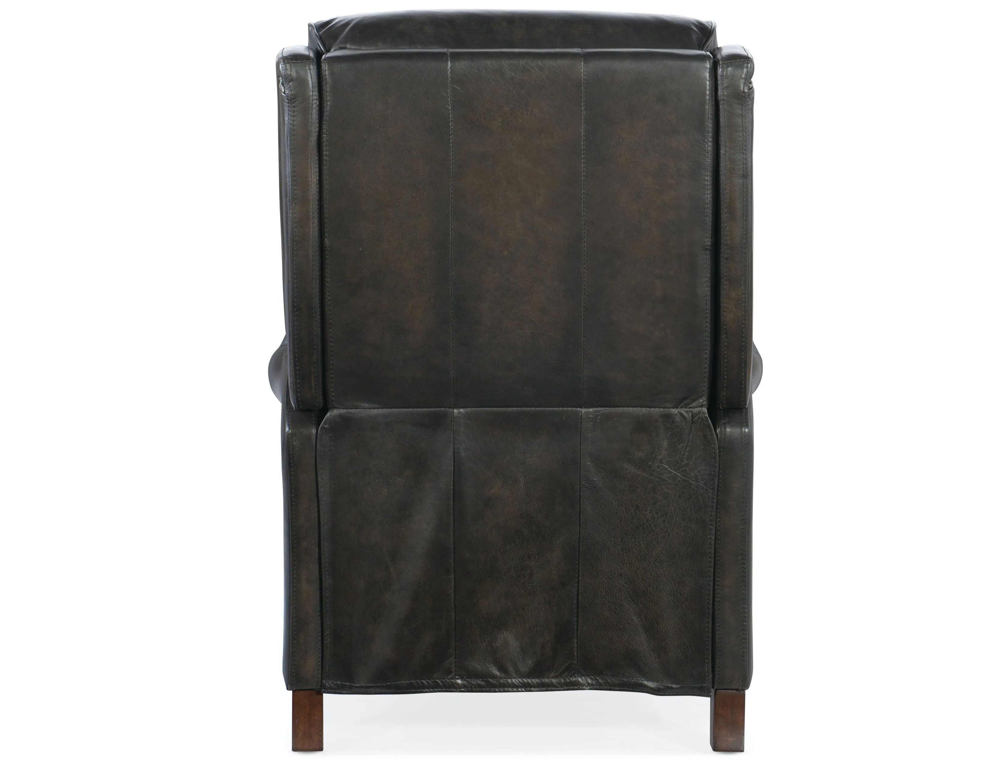Stark Leather Push Back Recliner (Black) In stock 6 Stark Leather Push Back Recliner (Black) In stock