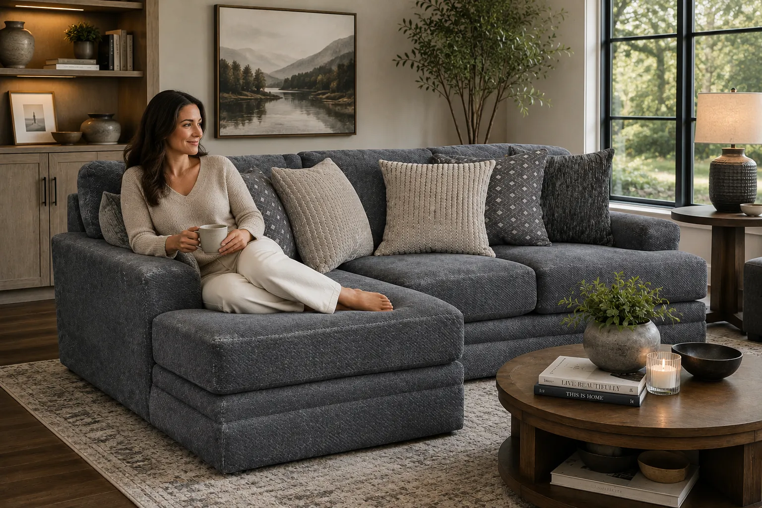 Mammoth Sectional (15 Pieces Available) 2 colors - includes all pillows 18 Mammoth Sectional (15 Pieces Available) 2 colors - includes all pillows