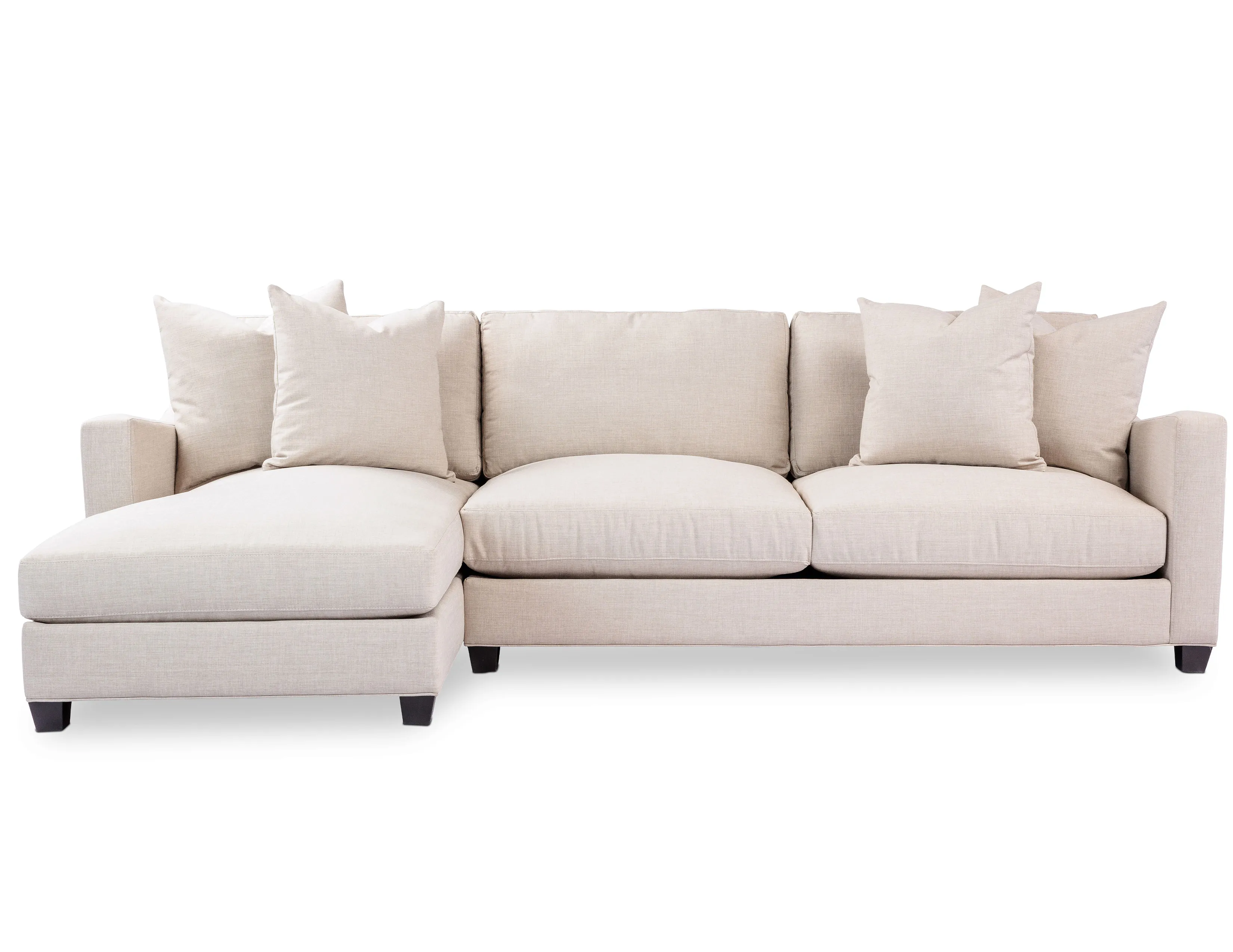 Warner Stationary Sectional (100+ fabrics) Down Cushions 2 Warner Stationary Sectional (100+ fabrics) Down Cushions