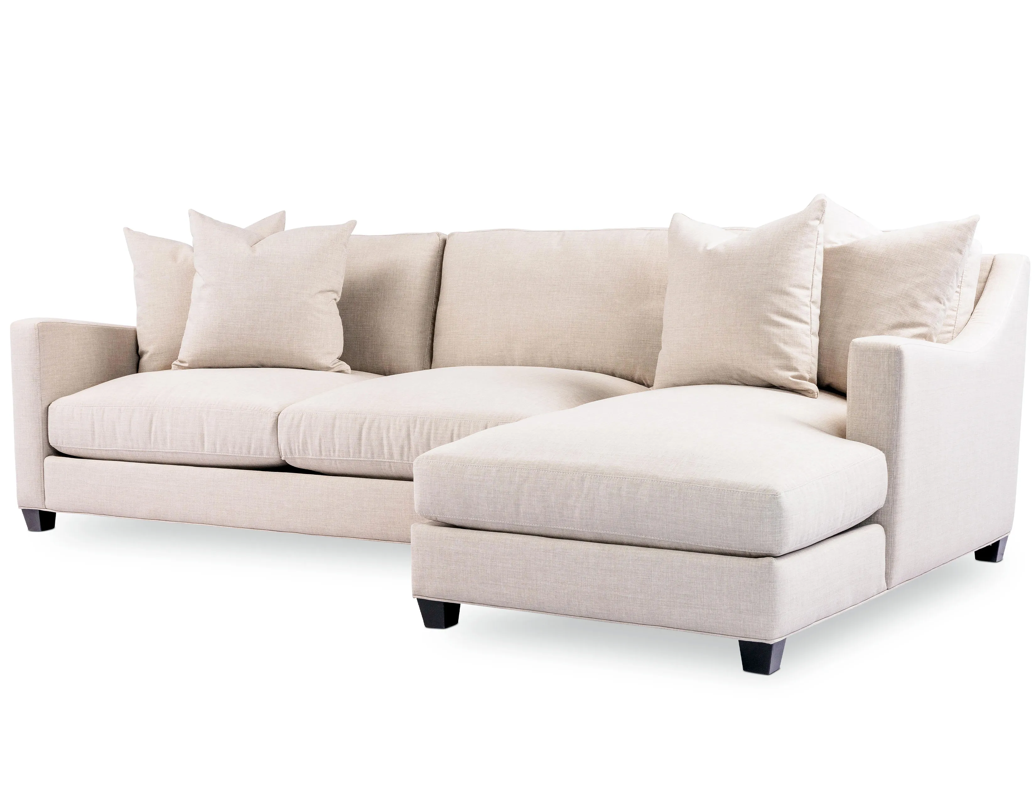 Warner Stationary Sectional (100+ fabrics) Down Cushions 3 Warner Stationary Sectional (100+ fabrics) Down Cushions
