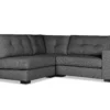Veranda Buttoned 3 Pieces Modular Sectional w/ Left Open End (3 Colors Available)
