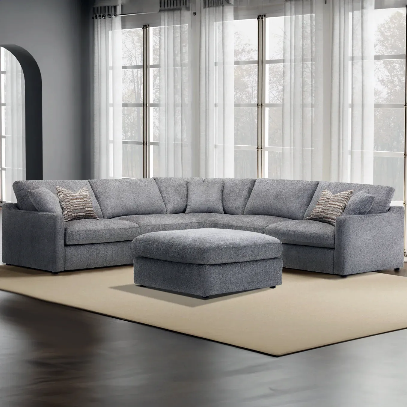 Surrender Stationary Modern Sectional (In stock - Fast shipping) 2 Surrender Stationary Modern Sectional (In stock - Fast shipping)