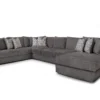Bennett 945 Stationary Chaise Sectional (Includes Pillows)