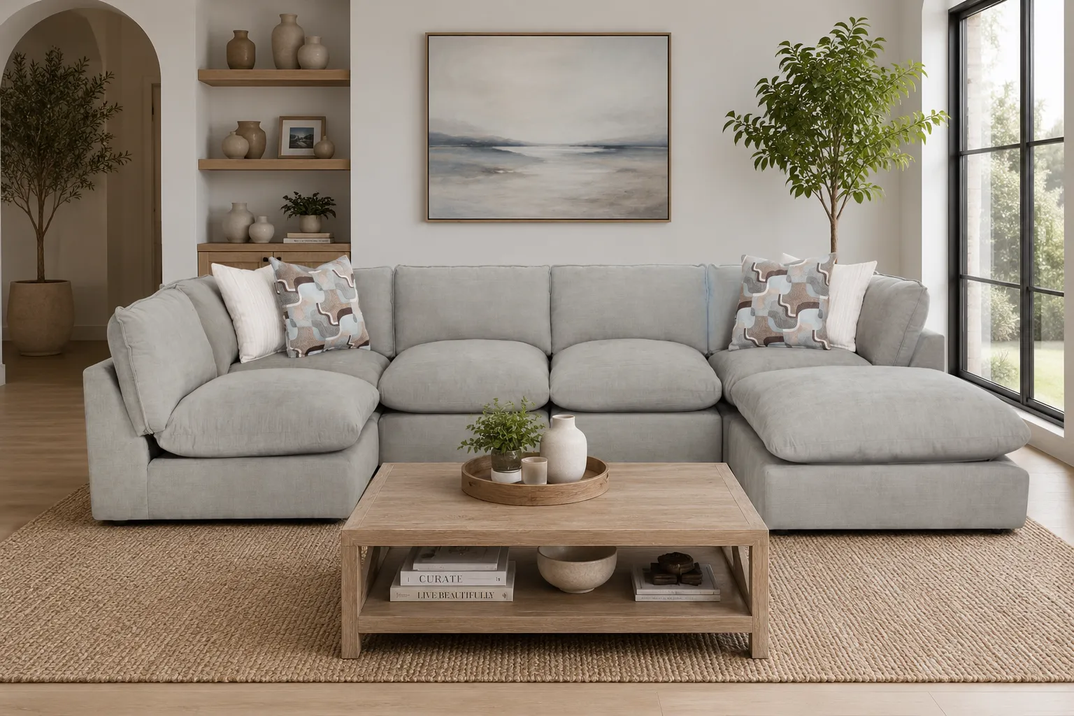 Sage Modular Sectional (Three Pieces. Endless Possibilities) 3 Sage Modular Sectional (Three Pieces. Endless Possibilities)