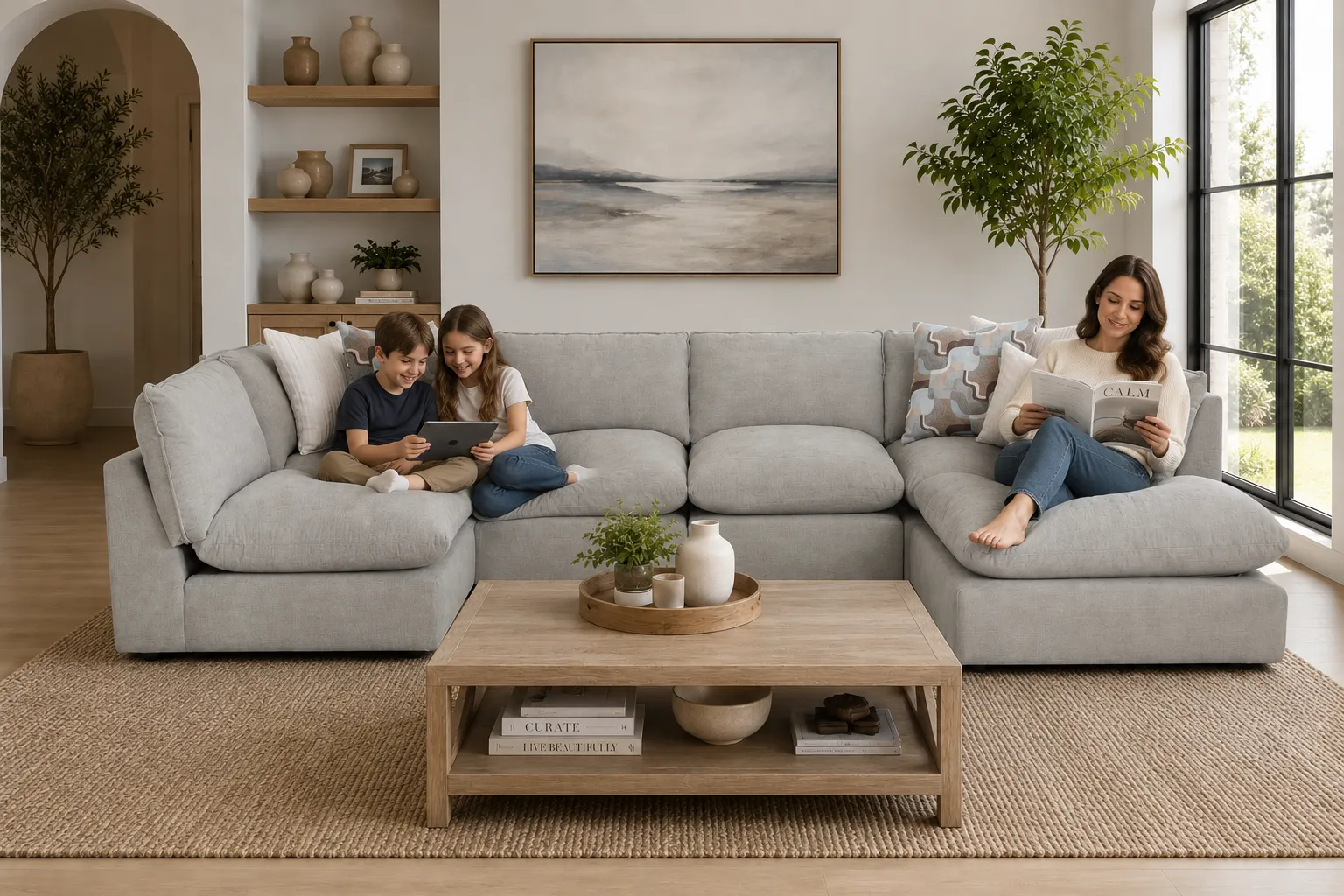 Sage Modular Sectional (Three Pieces. Endless Possibilities) 4 Sage Modular Sectional (Three Pieces. Endless Possibilities)