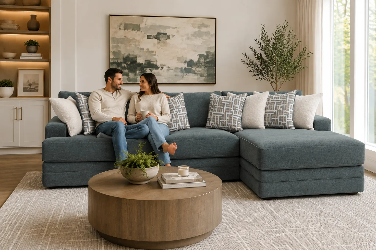 Briggs 934 Modular Sectional (Relaxed Contemporary Style. Plush Comfort) 16 Briggs 934 Modular Sectional (Relaxed Contemporary Style. Plush Comfort)