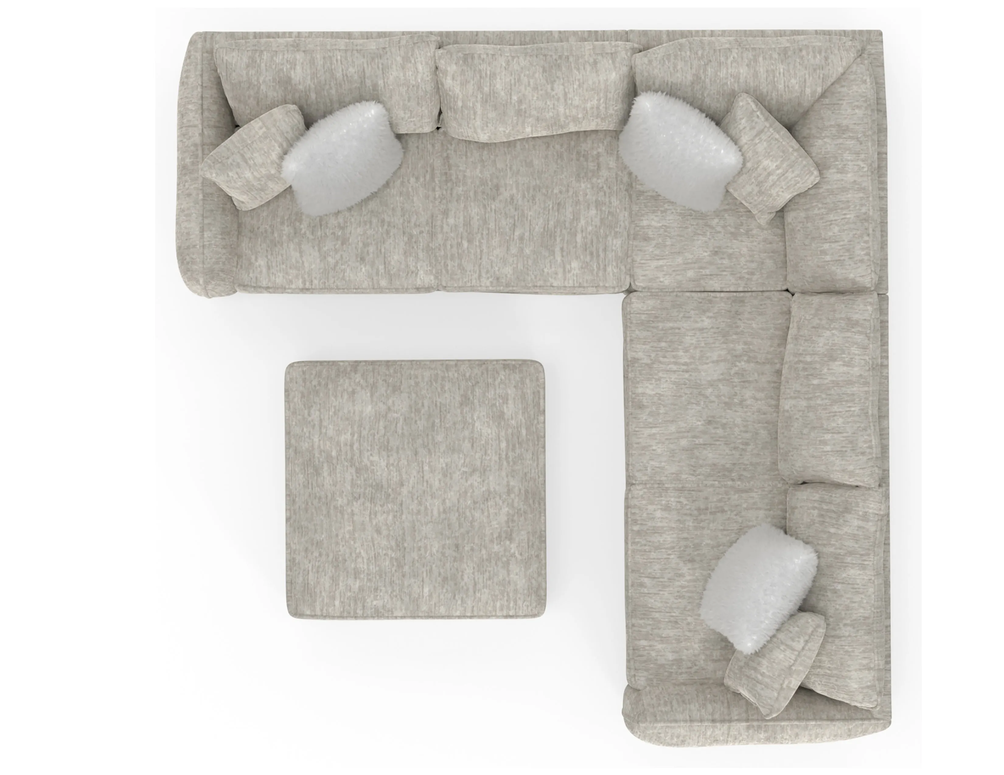 Bucktown 2306 Stationary Sectional (includes pillows) 2 Bucktown 2306 Stationary Sectional (includes pillows)