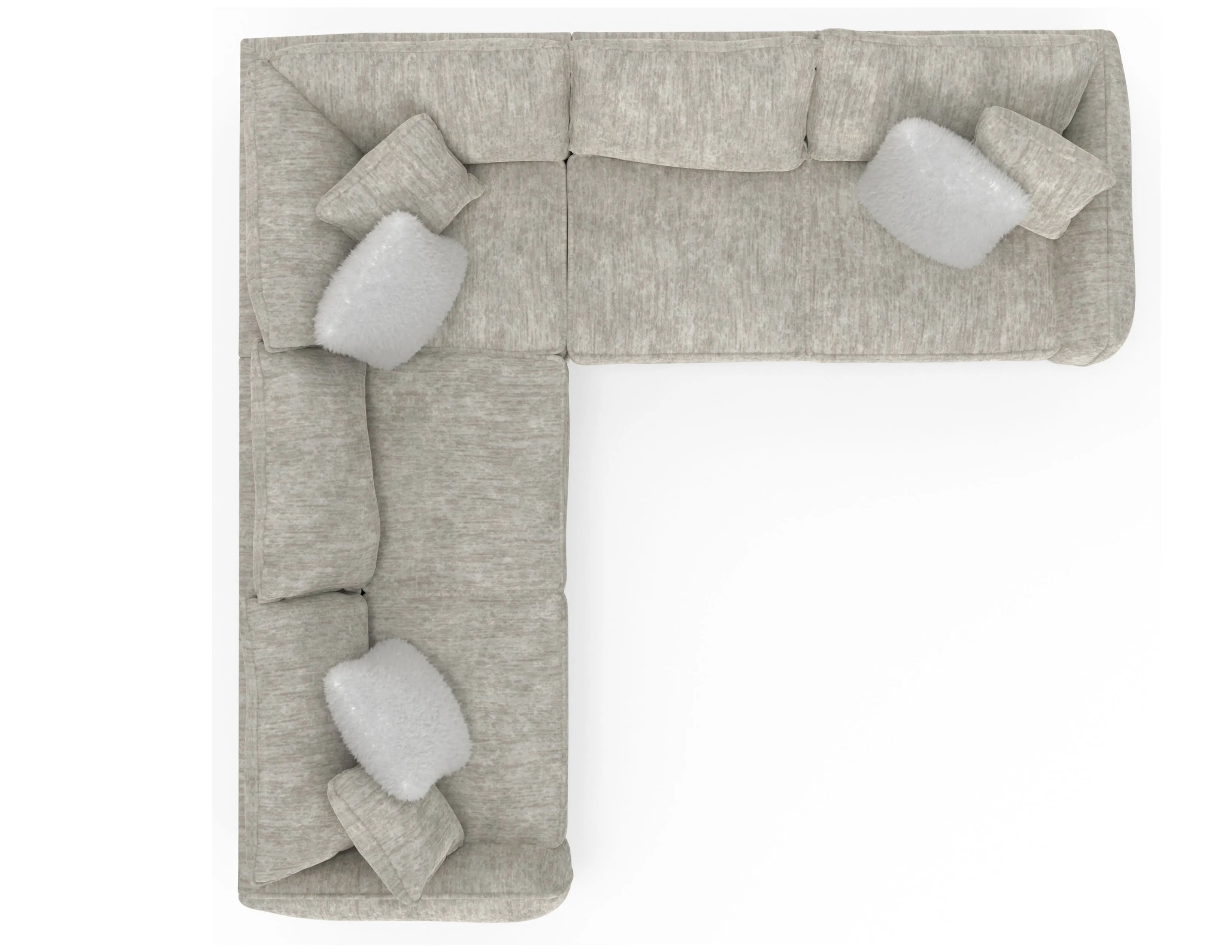 Bucktown 2306 Stationary Sectional (includes pillows) 6 Bucktown 2306 Stationary Sectional (includes pillows)