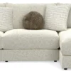 Ritzy 2235 Three Piece Chaise Sectional (includes pillows)