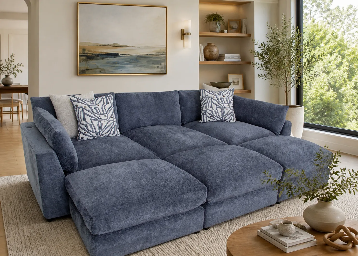 Julian 965 Modular EXTRA Deep Seating Sectional (So Deep, It’s Almost a Bed) 2 Julian 965 Modular EXTRA Deep Seating Sectional (So Deep, It’s Almost a Bed)
