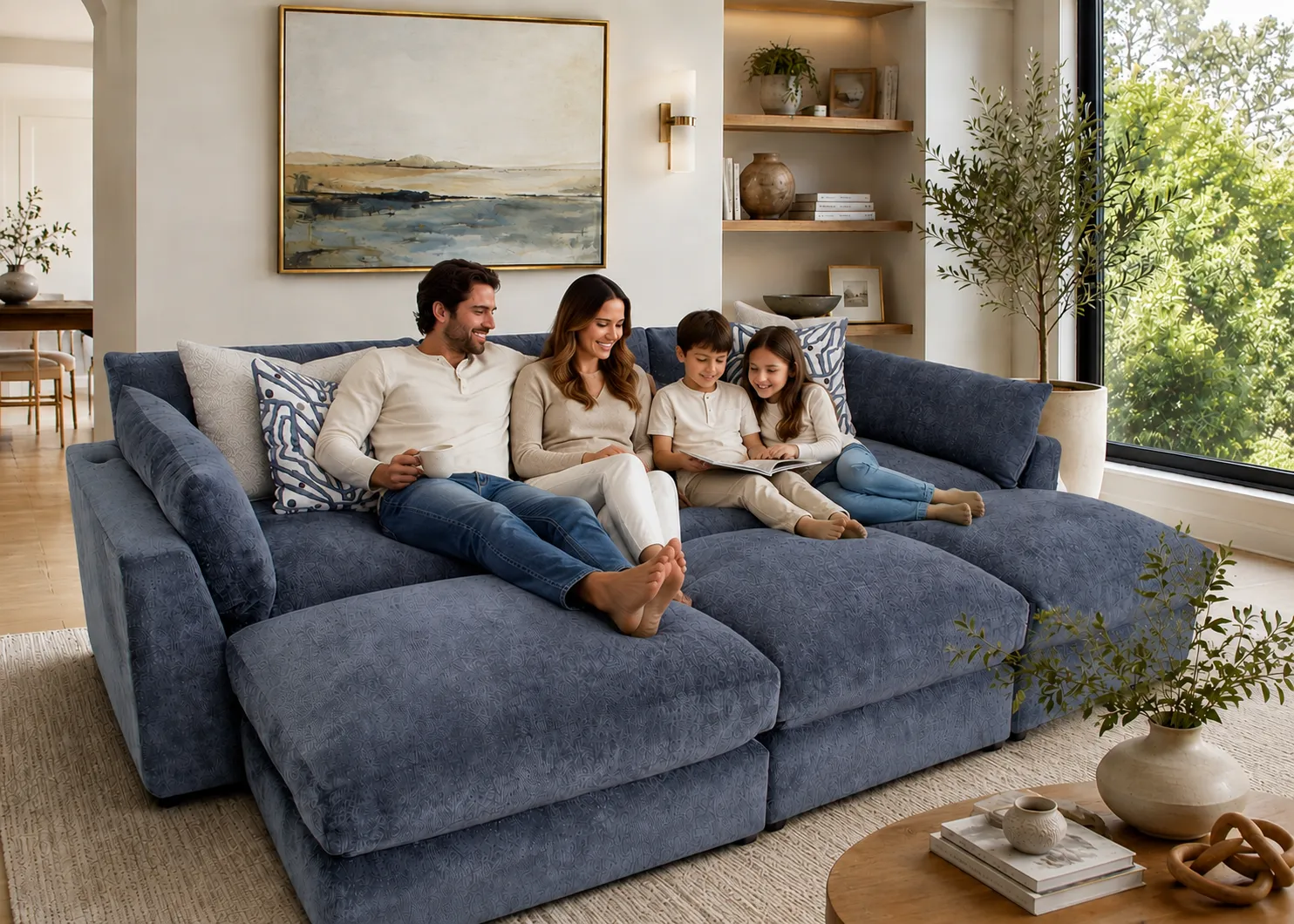 Julian 965 Modular EXTRA Deep Seating Sectional (So Deep, It’s Almost a Bed) 3 Julian 965 Modular EXTRA Deep Seating Sectional (So Deep, It’s Almost a Bed)