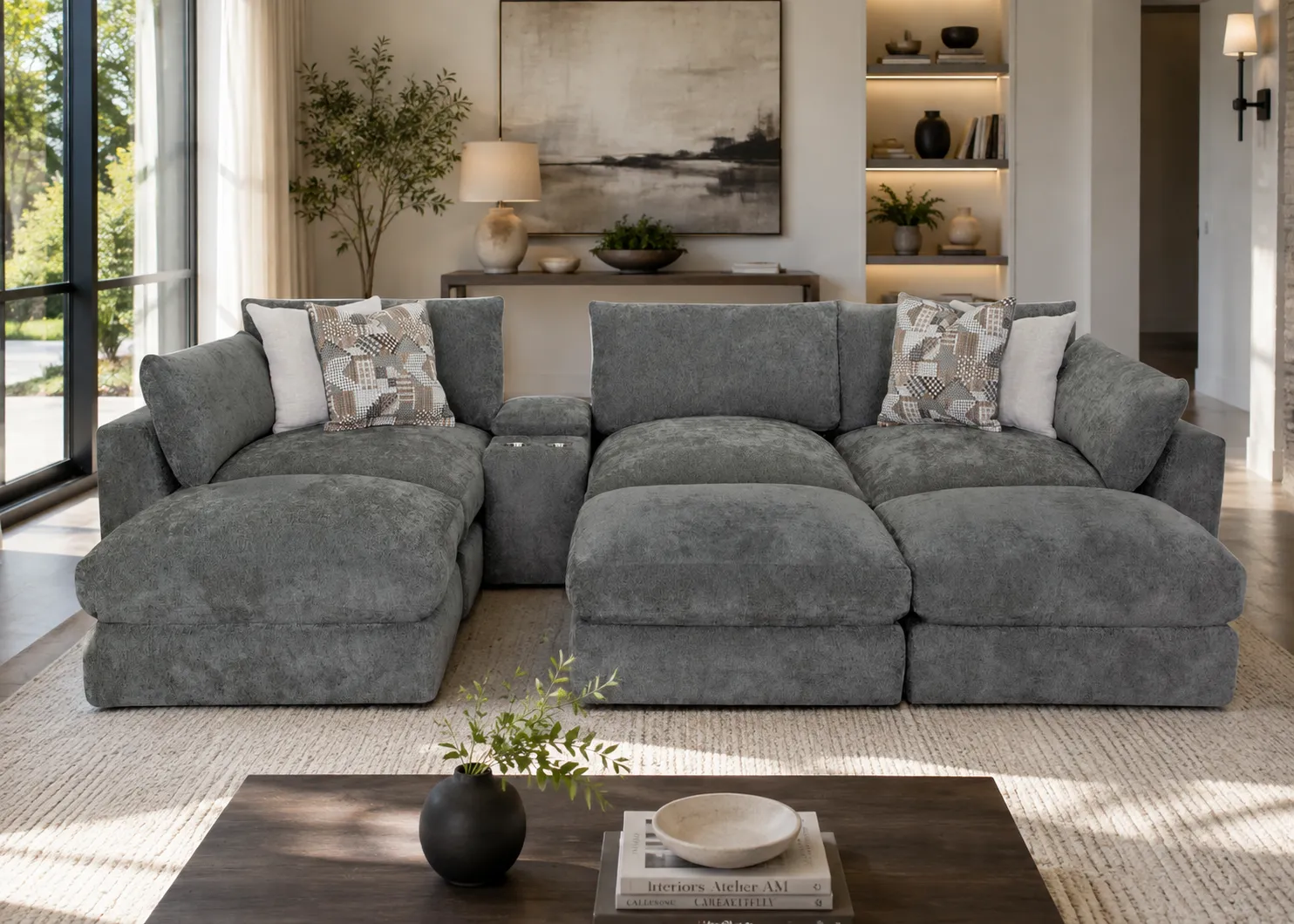 Seurat 965 Modular EXTRA Deep Seated Sectional (Stretch Out. Settle In. Stay Awhile) 12 Seurat 965 Modular EXTRA Deep Seated Sectional (Stretch Out. Settle In. Stay Awhile)