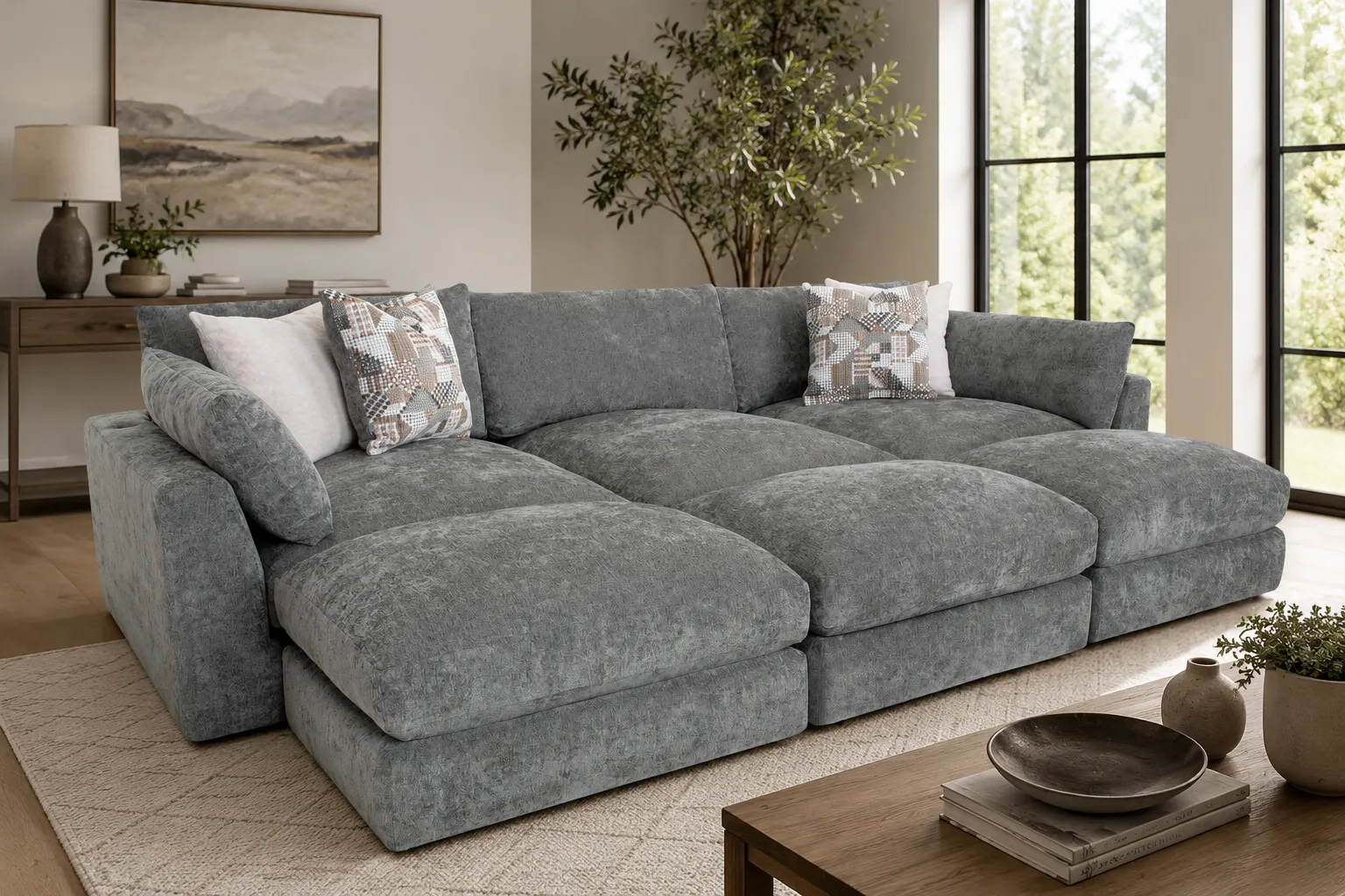 Seurat 965 Modular EXTRA Deep Seated Sectional (Stretch Out. Settle In. Stay Awhile) 2 Seurat 965 Modular EXTRA Deep Seated Sectional (Stretch Out. Settle In. Stay Awhile)