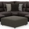 Royster Deep Seat Three Piece Power Reclining Sectional - 400 lb. per recliner