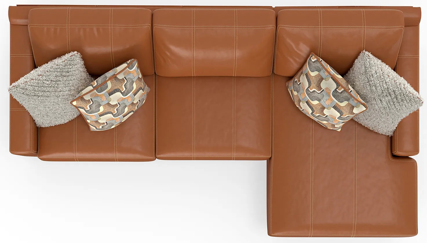 Minori Modular Leather Sectional (includes pillows (2 colors) 26 Minori Modular Leather Sectional (includes pillows (2 colors)
