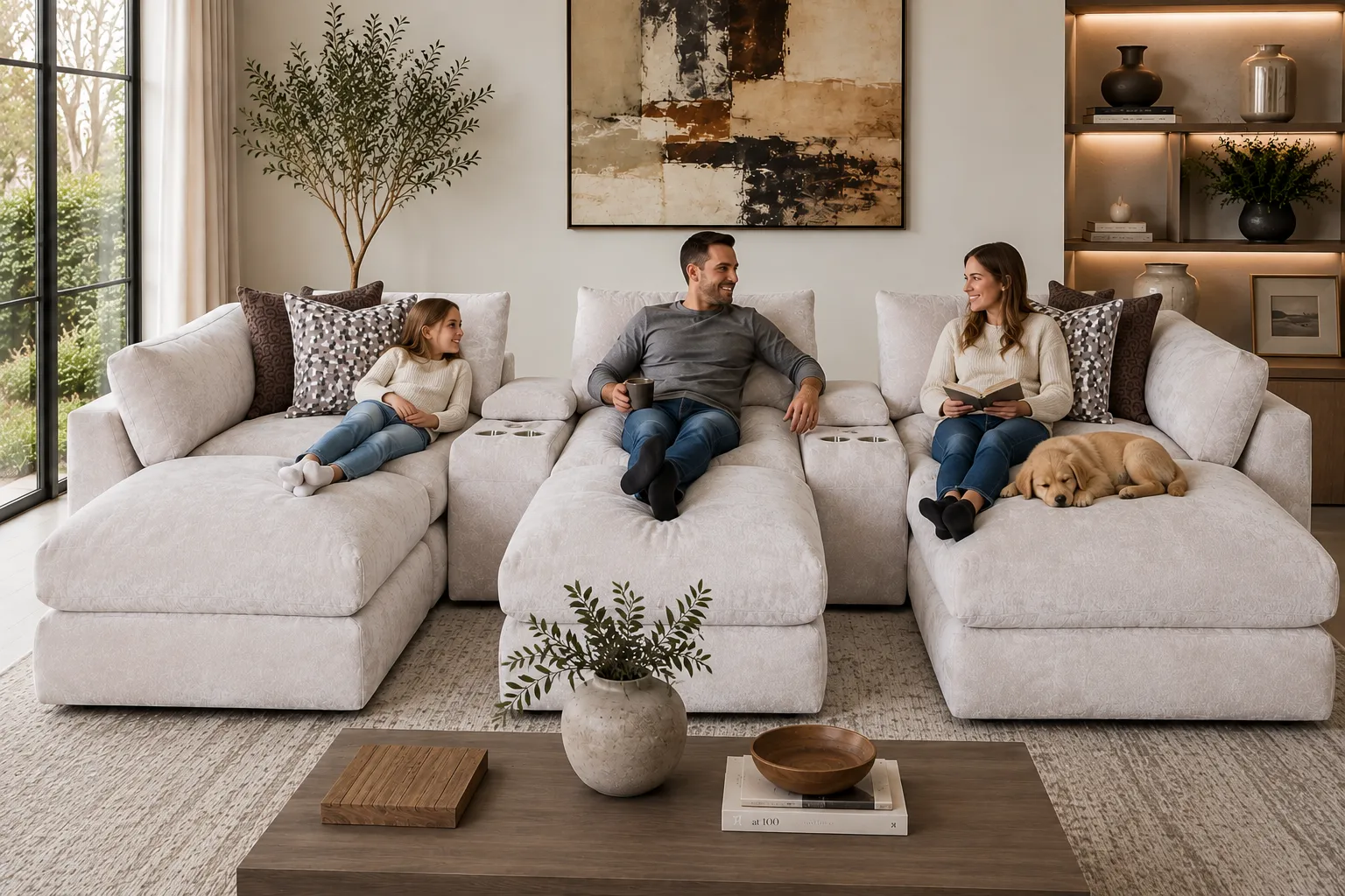 Pollock 965 EXTRA-Deep Home Theater Sectional (Your Front-Row Seat Just Got a Whole Lot Deeper) 3 Pollock 965 EXTRA-Deep Home Theater Sectional (Your Front-Row Seat Just Got a Whole Lot Deeper)