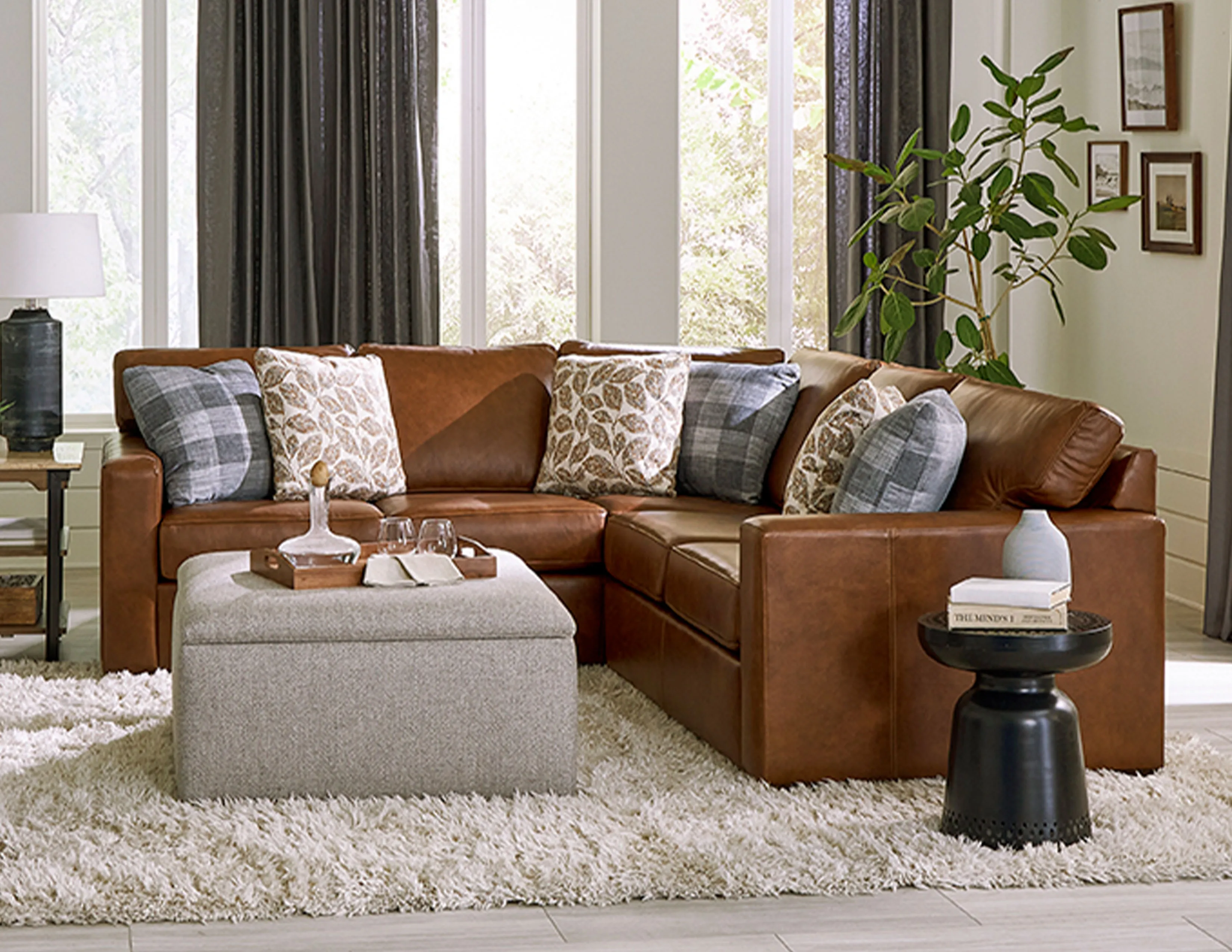 Baylor Stationary Sectional (+100 Standard and Performance Fabrics) 12 Baylor Stationary Sectional (+100 Standard and Performance Fabrics)