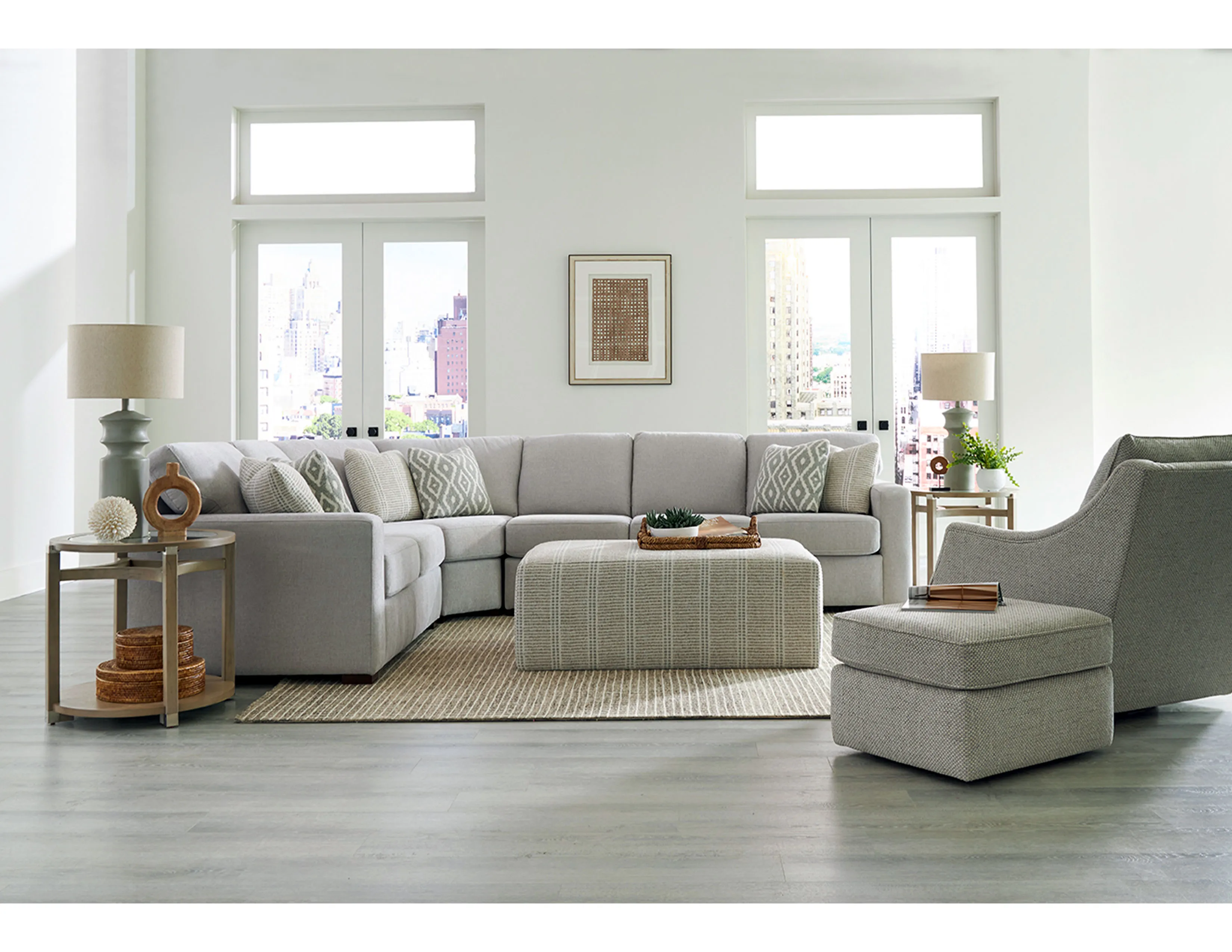Baylor Stationary Sectional (+100 Standard and Performance Fabrics) 5 Baylor Stationary Sectional (+100 Standard and Performance Fabrics)