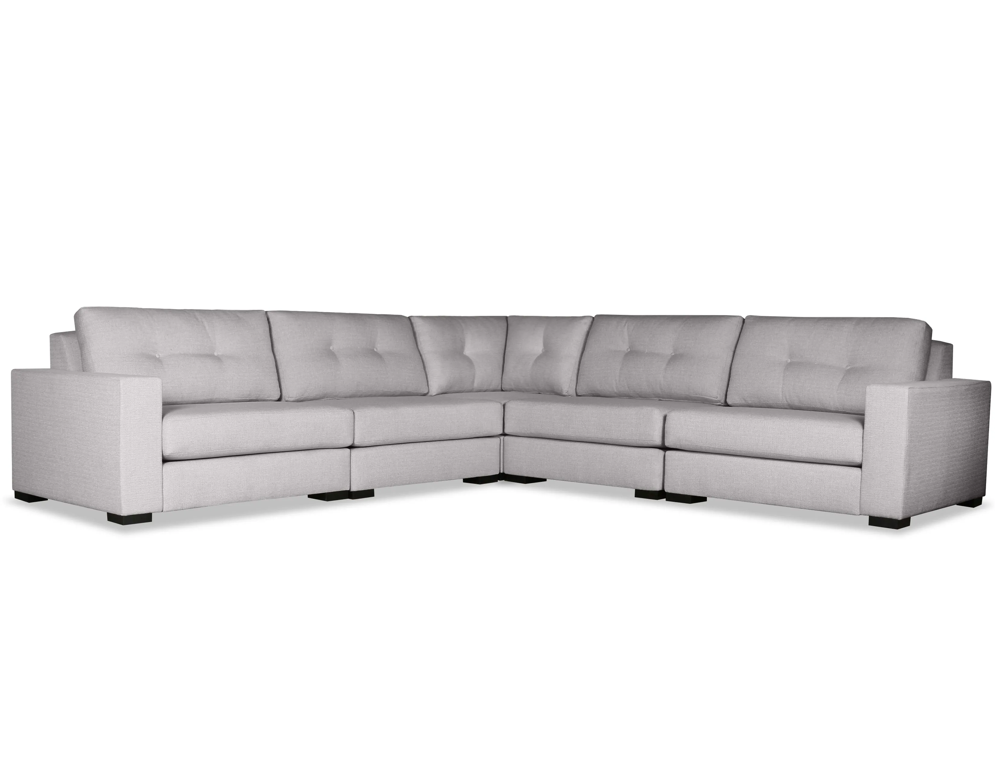 Veranda Buttoned 5 Pieces Modular Sectional D (Choice of Colors) 1 Veranda Buttoned 5 Pieces Modular Sectional D (Choice of Colors)