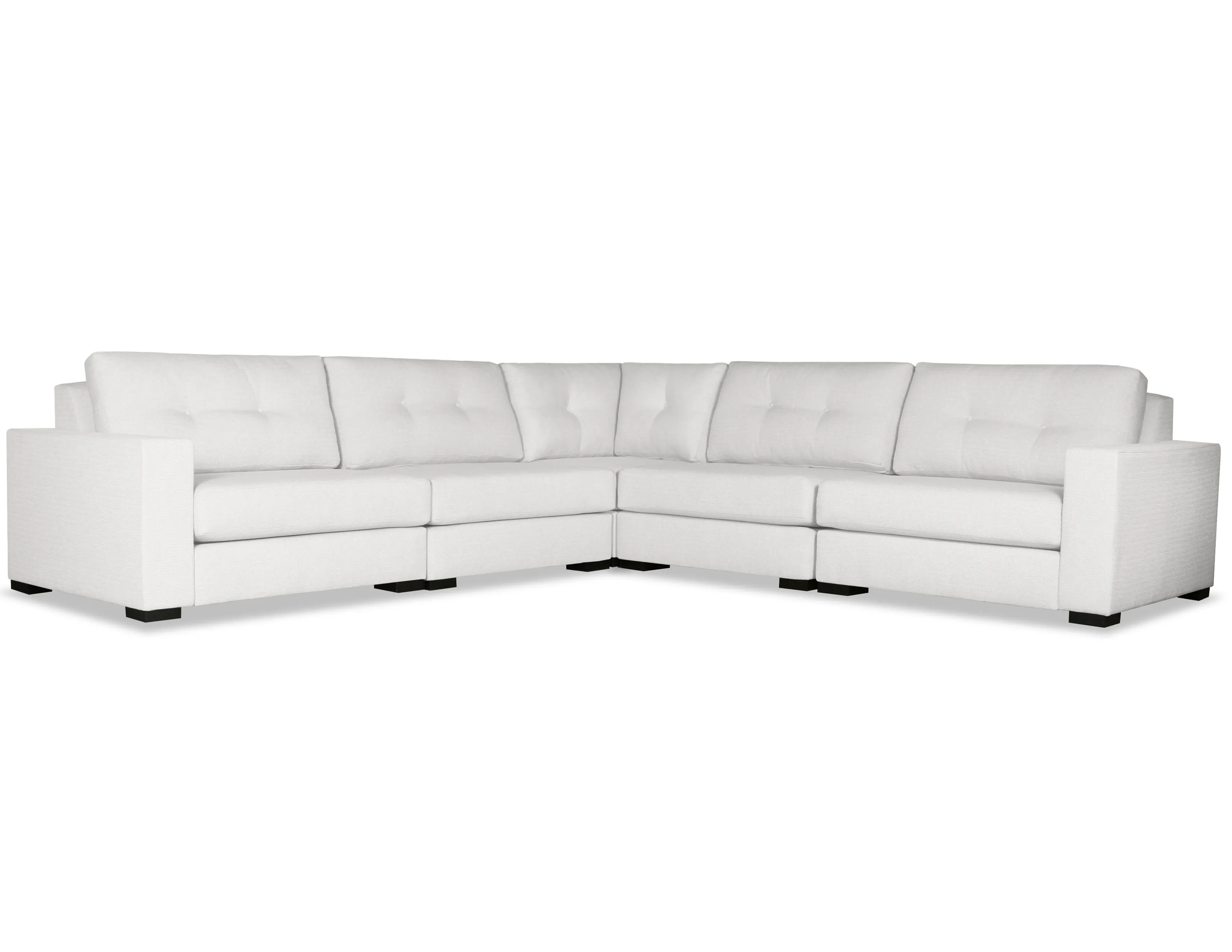 Veranda Buttoned 5 Pieces Modular Sectional D (Choice of Colors) 2 Veranda Buttoned 5 Pieces Modular Sectional D (Choice of Colors)