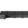 Veranda 5 Pieces Modular Sectional w/ Chaise Left or Right (3 Colors Available)