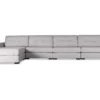 Veranda Buttoned 5 Pieces Modular Sectional w/ Chaise Left or Right (3 Colors Available)