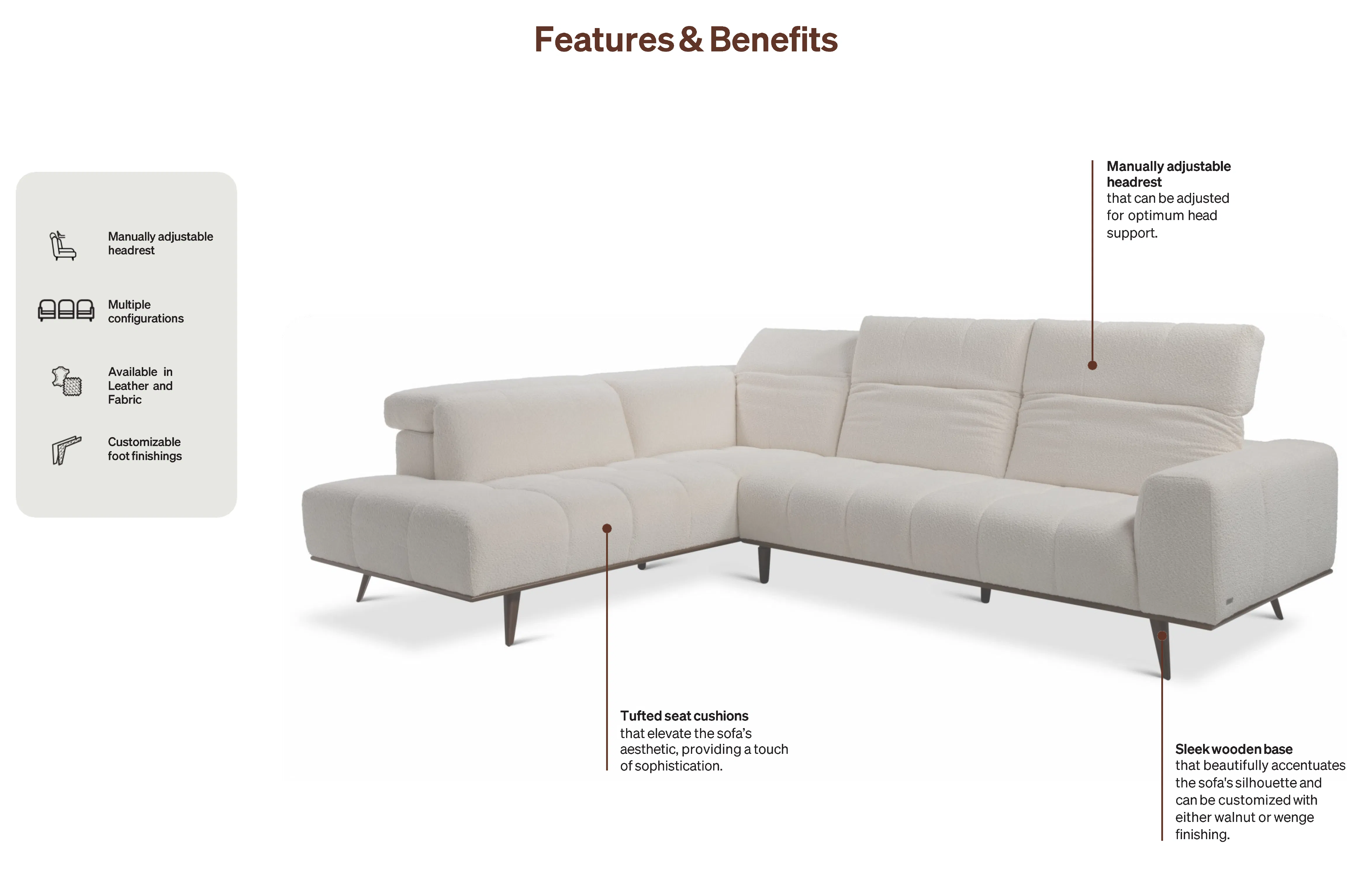Scacco C293 Stationary Leather Sectional (+55 leathers) 6 Scacco C293 Stationary Leather Sectional (+55 leathers)
