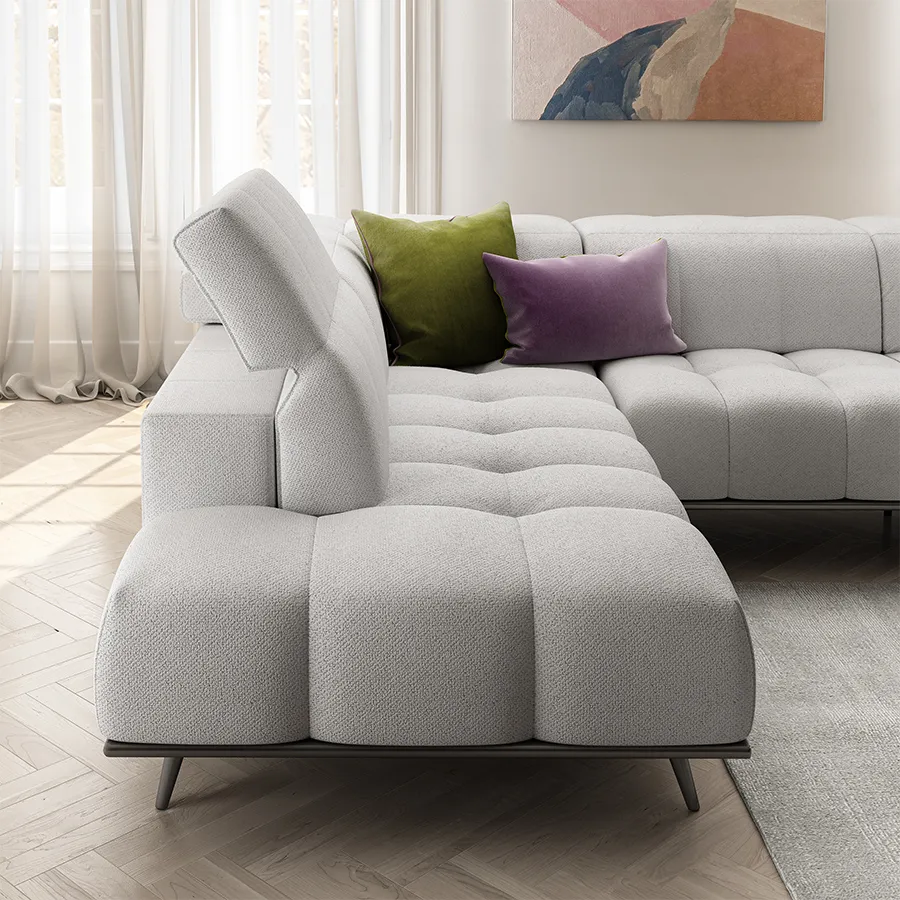 Scacco C293 Stationary Leather Sectional (+55 leathers) 9 Scacco C293 Stationary Leather Sectional (+55 leathers)