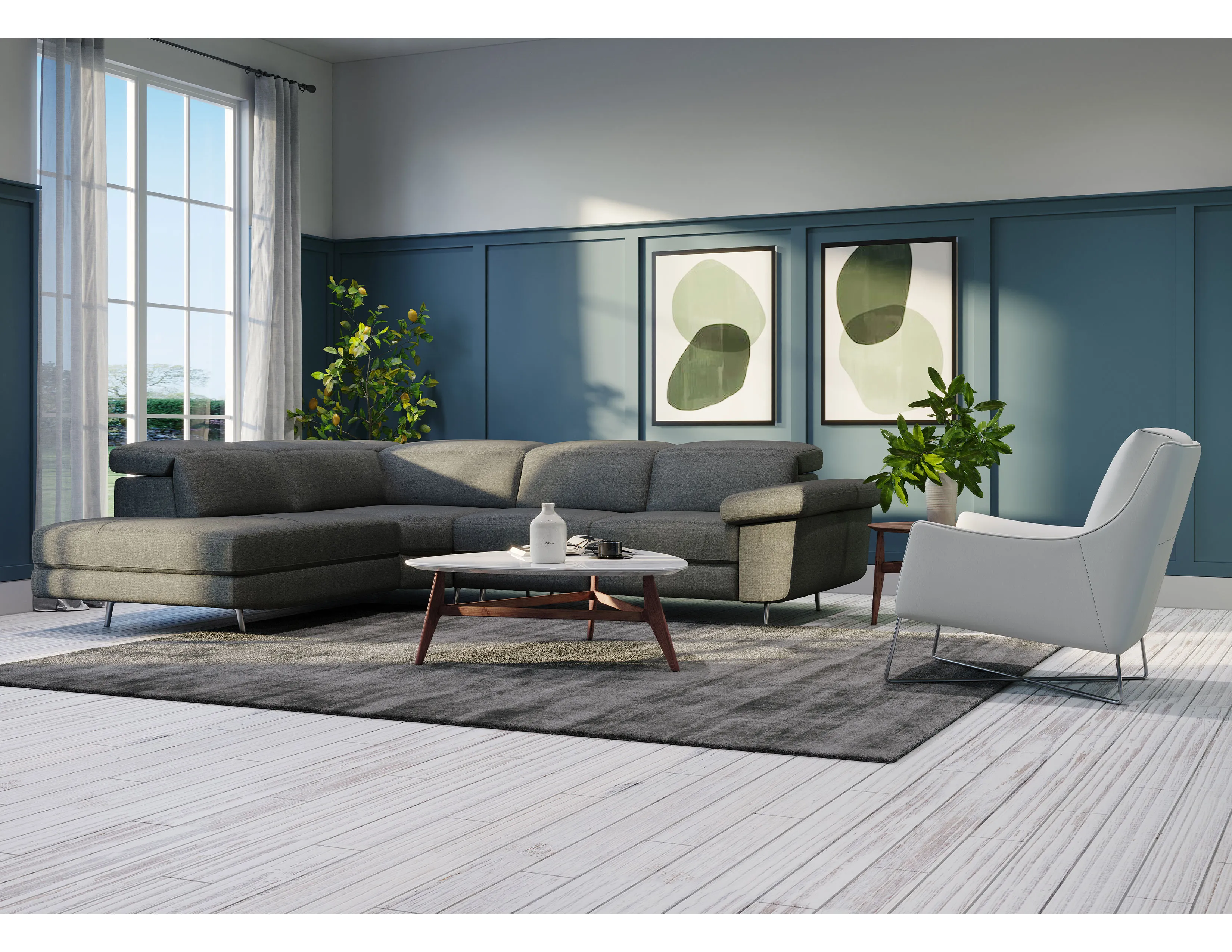 Coro C217 Power Headrest Power Reclining Sectional (+40 fabrics) 9 Coro C217 Power Headrest Power Reclining Sectional (+40 fabrics)