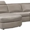 Zoe 3011 Power Headrest Power Reclining Chaise Sectional (standard and wide seat widths) +140 leathers