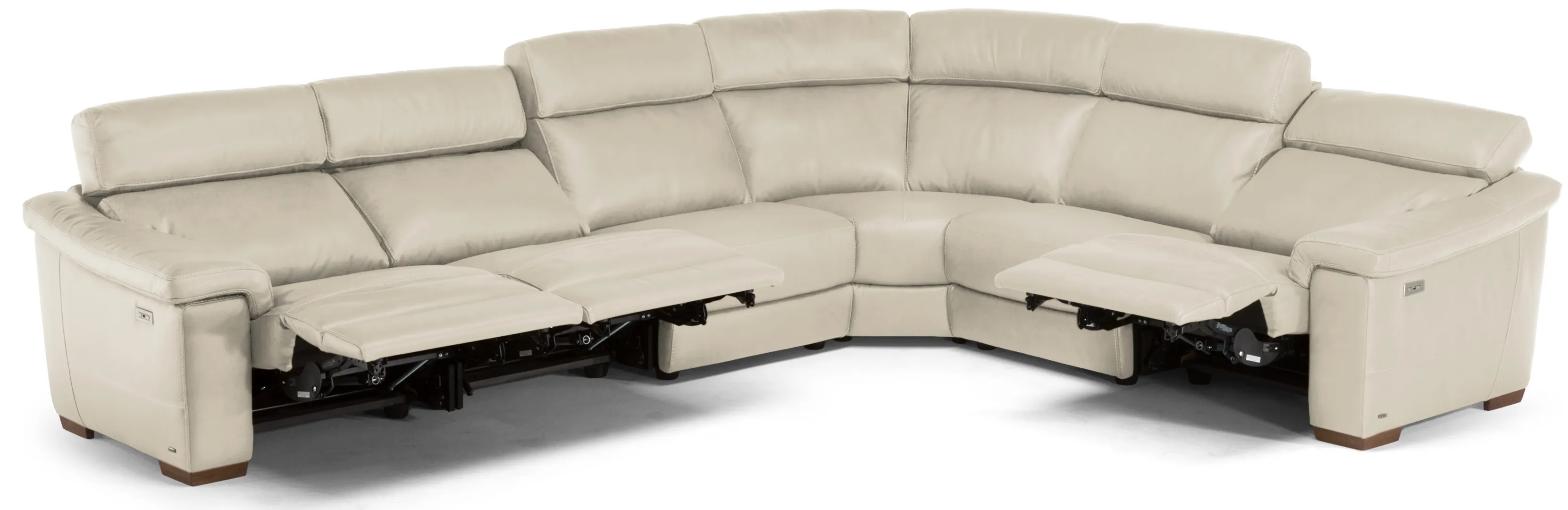 Giulivo C115 Power Headrest Power Reclining Sectional (+50 leathers) 5 Giulivo C115 Power Headrest Power Reclining Sectional (+50 leathers)