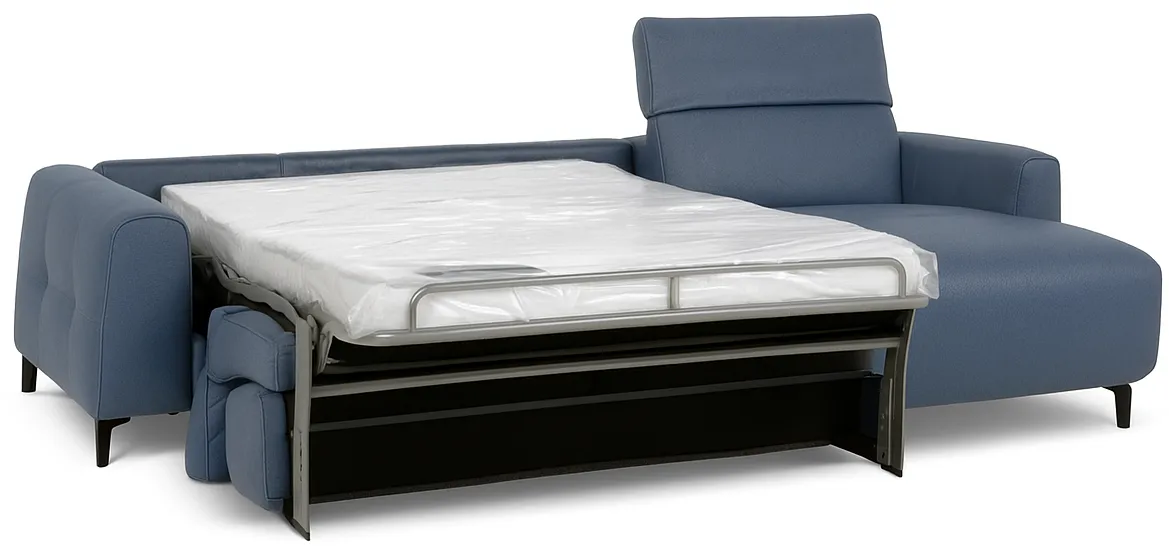 Capri C325 Chaise Sleeper Sectional (+55 leathers) 1 Capri C325 Chaise Sleeper Sectional (+55 leathers)