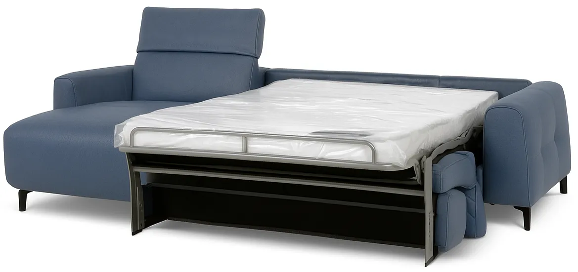 Capri C325 Chaise Sleeper Sectional (+55 leathers) 3 Capri C325 Chaise Sleeper Sectional (+55 leathers)