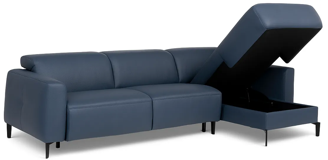 Capri C325 Chaise Sleeper Sectional (+55 leathers) 7 Capri C325 Chaise Sleeper Sectional (+55 leathers)