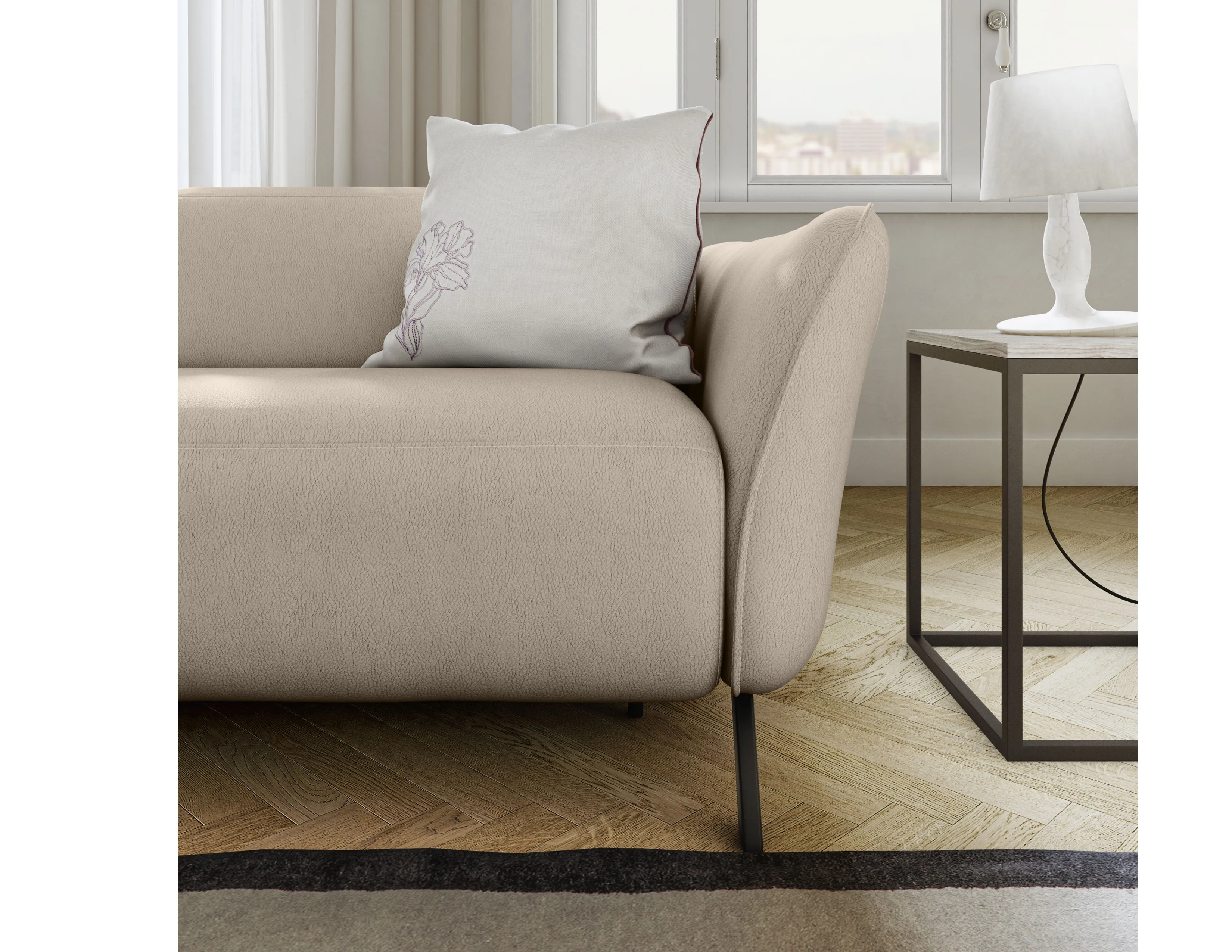 Lima C267 Stationary Sectional (+50 leathers) 7 Lima C267 Stationary Sectional (+50 leathers)