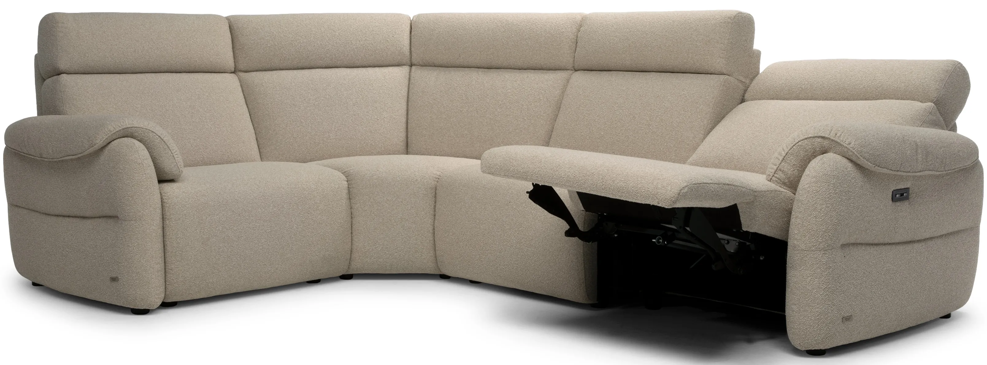 Houston C280 Zero Gravity Power Headrest Power Reclining Sectional (+50 leathers) 5 Houston C280 Zero Gravity Power Headrest Power Reclining Sectional (+50 leathers)
