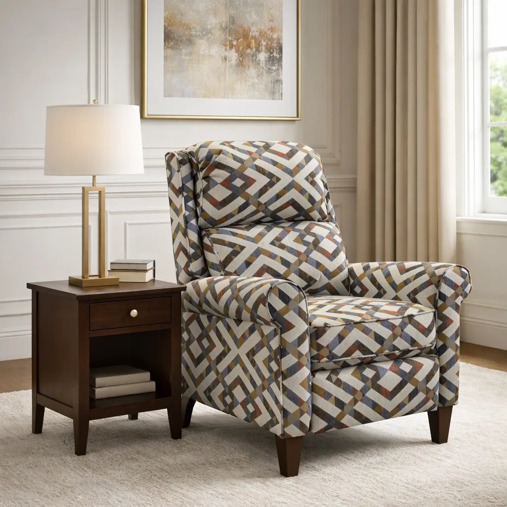 Kenzie High Leg Recliner (+100 Standard and Performance Fabrics) 2 Kenzie High Leg Recliner (+100 Standard and Performance Fabrics)