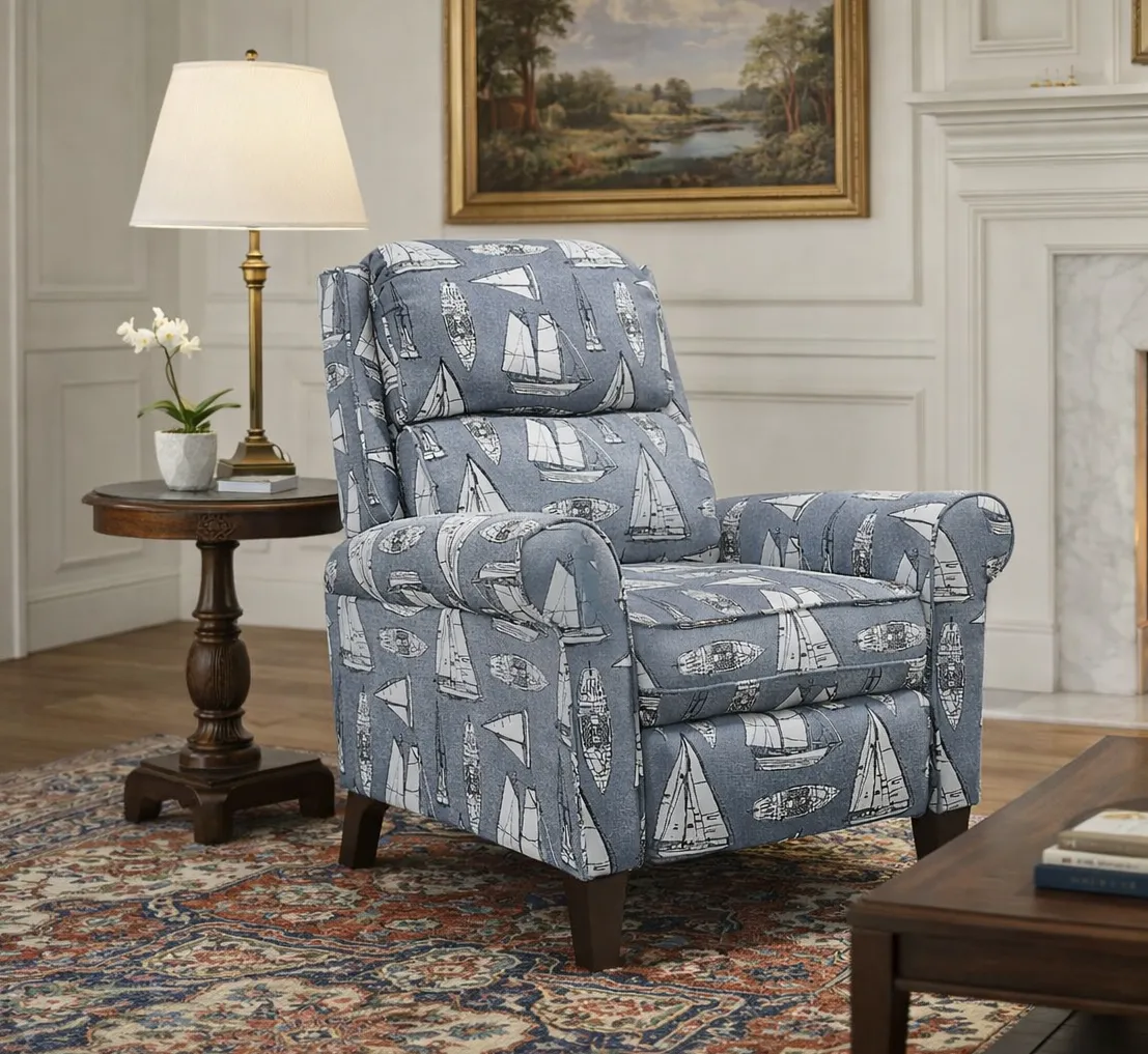 Kenzie High Leg Recliner (+100 Standard and Performance Fabrics) 6 Kenzie High Leg Recliner (+100 Standard and Performance Fabrics)