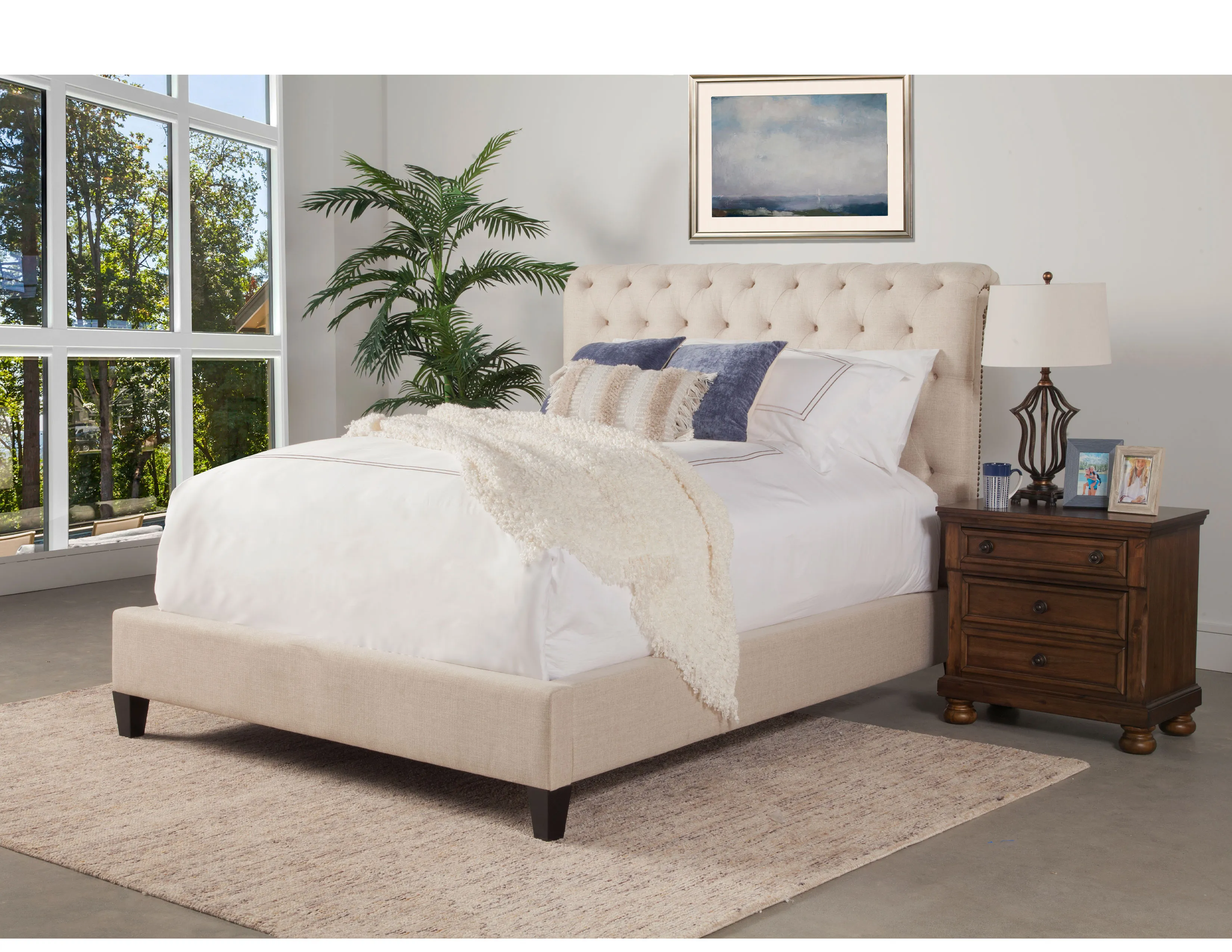 Cameron Downy Queen or King Complete Bed 8 Cameron Downy Queen or King Complete Bed