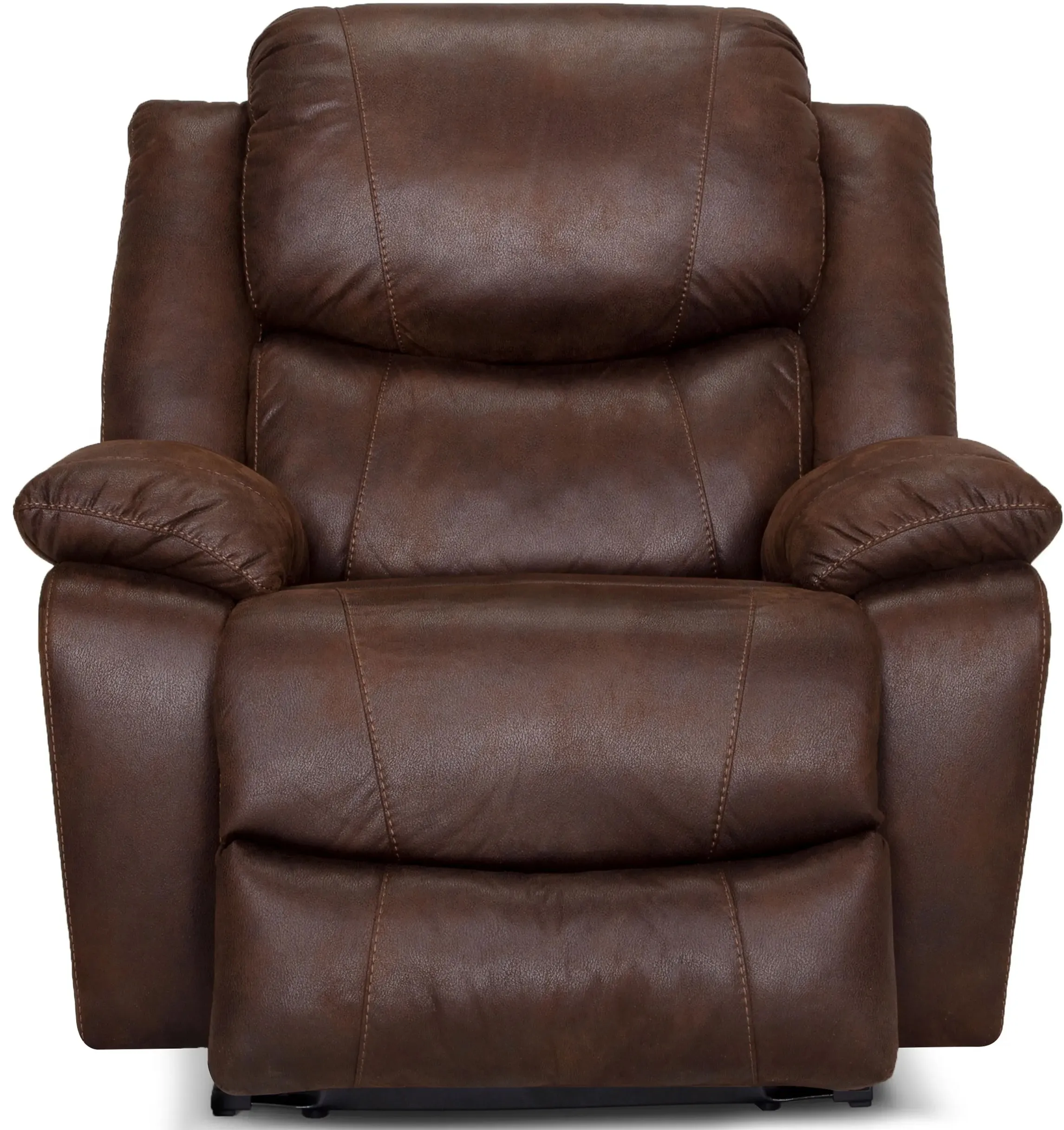 Caesar 9534 500 lb. Oversized Big Man's Rocker Recliner Brown (Commanding Size. Heavy-Duty Strength. Built for 500 lbs) 1 Caesar 9534 500 lb. Oversized Big Man's Rocker Recliner Brown (Commanding Size. Heavy-Duty Strength. Built for 500 lbs)